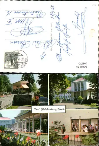 708170 Mehrbild AK Bad Gleichenberg Kurhaus Kurpark