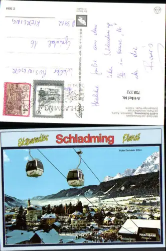 708172 Schladming Planai Skiparadies Seilbahn Gondel Planaibahn