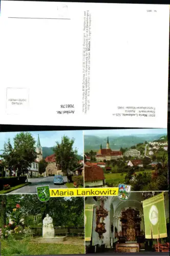 708178 Mehrbild AK Maria Lankowitz Franiskanerkloster VW Käfer