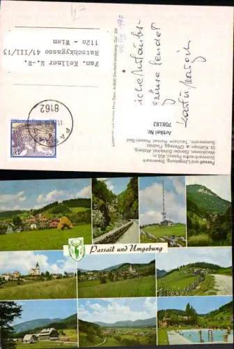 708182 Mehrbild AK Passail Weizklamm Sender Schöckel Atzberg St Kathrein am Offenegg Fladnitz