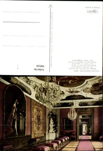 708528 Graz Schloss Eggenberg Zimmer mit Portrait des Fürsten Ulrich v. Eggenberg