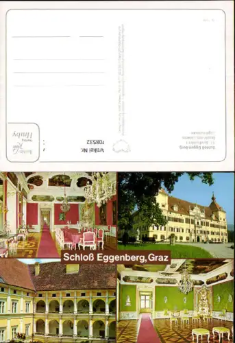 708532 Mehrbild AK Graz Schloss Eggenberg