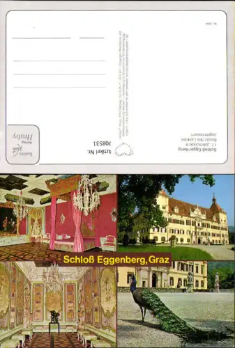 708531 Mehrbild AK Graz Schloss Eggenberg