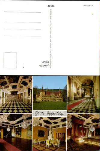 708534 Mehrbild AK Graz Schloss Eggenberg