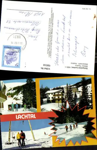 708558 Mehrbild AK Lachtal Wölzer Tauern Niederwölz Wintersport
