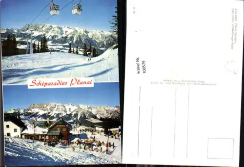 708579 Mehrbild AK Schladming Planai Wintersport Seilbahn Gondel