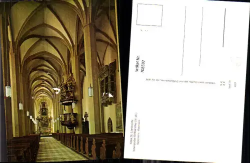 708597 Abtei Sankt Lambrecht Inneres der Stiftskirche
