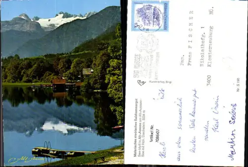 708607 Altaussee am Altauseersee mit Hohem Dachstein
