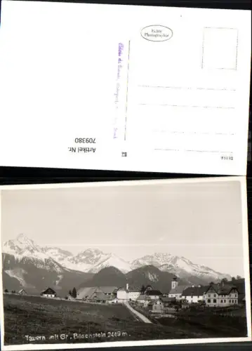 709380 Foto AK Hohentauern mit Tauern u. Gr. Bösenstein pub Alois di Tauli