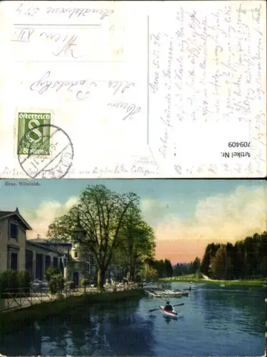 709409 Graz Hilmteich Ruderboote pub L. Strohschneider 808