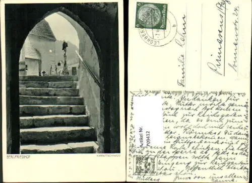709412 Johnsbach Bergfriedhof Friedhof