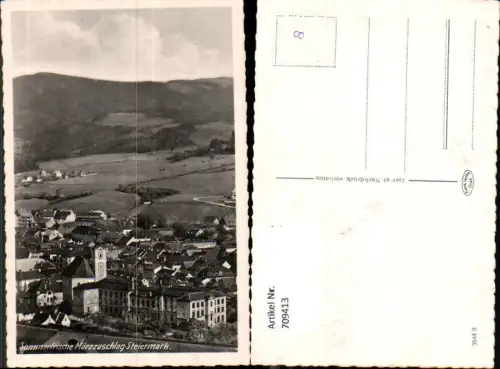 709413 Mürzzuschlag Ansicht mit Kirche