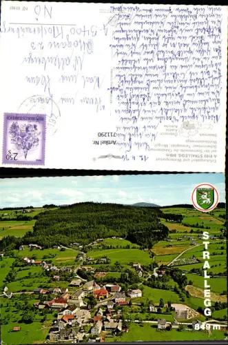 711290 Fliegeraufnahme Strallegg pub Alpine Luftbild FÖ 62907