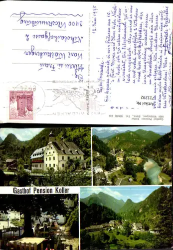 711292 Mehrbild AK Wildalpen Gasthof Pension Koller