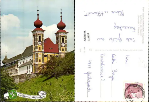 714857 Frauenberg a. d. Enns Admont Pfarr- u. Wallfahrtskirche