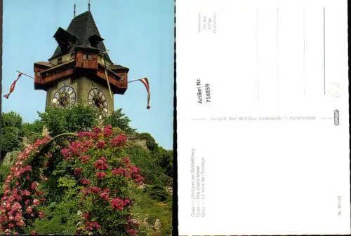 714859 Graz Uhrturm am Schloßberg