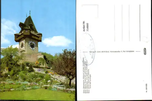 714860 Graz Uhrturm am Schloßberg