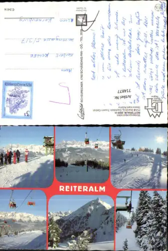 714877 Mehrbild AK Schladming Reiteralm Pichl-Mandling Dachstein-Tauern-Gebiet Wintersport