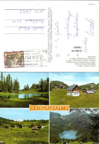 714895 Mehrbild AK Tauplitz Tauplitzalm Vöest Erholungsheim mit Krallersee Hollhaus Steirersee