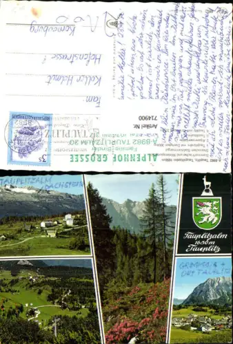 714900 Mehrbild AK Tauplitz Tauplitzalm Alpenrosenhütte Gimming