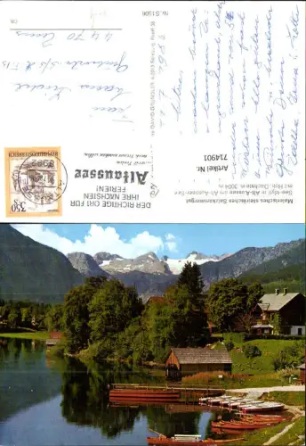 714901 Altaussee am Altausseersee Seeidyll mit Hohen Dachstein