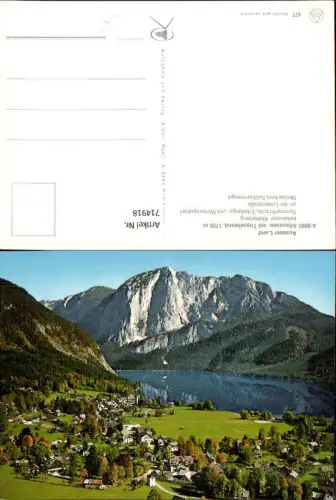 714918 Altaussee mit Trisselwand Ausseer Land