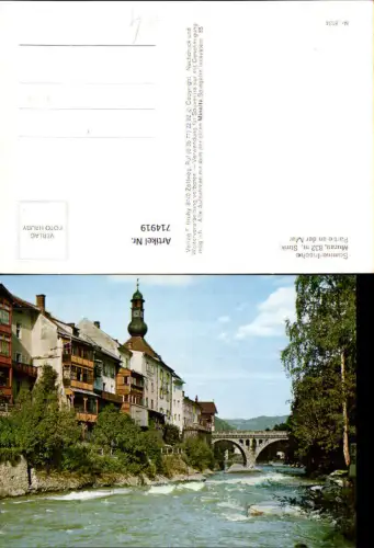 714919 Murau Partie a. d. Mur Brücke