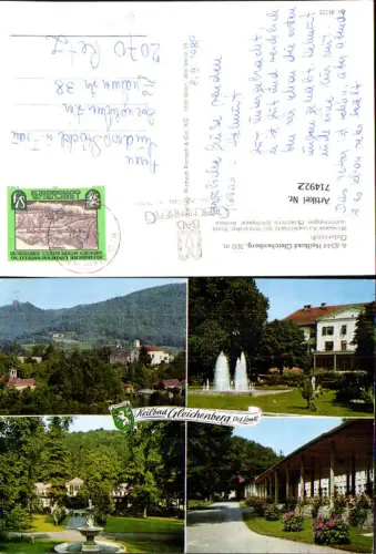 714922 Mehrbild AK Bad Gleichenberg Kurhaus Brunnen