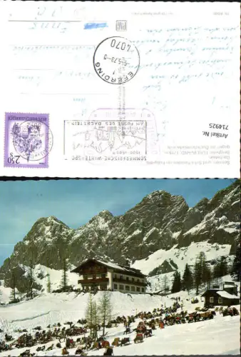 714925 Ramsau a. Dachstein Berghotel Türlwand Winteransicht