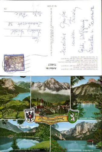 714927 Mehrbild AK Grundlsee Altaussee Loser Altausseersee mit Dachstein