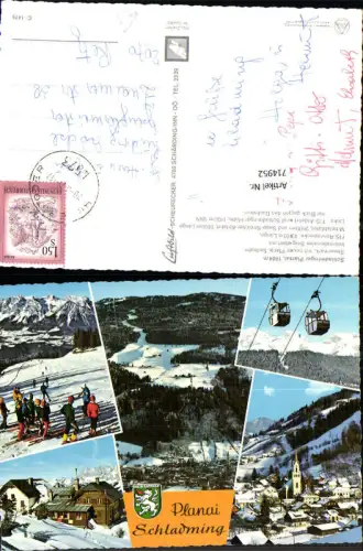 714952 Mehrbild AK Schladming Planai Wintersport Seilbahn Gondel