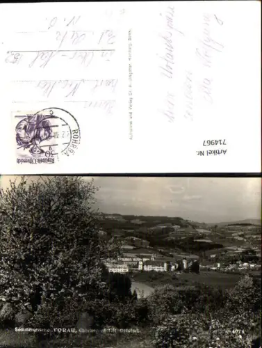 714967 Foto AK Vorau Chorherrenstift Ansicht