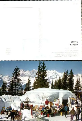 714988 Schladming Planai Jausenstation u. Schneebar Wintersport