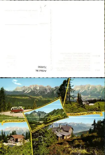 714990 Mehrbild AK Schladming Planai Hochalpenstraße Schladminger Hütte VW Bully