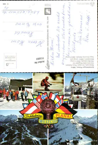 715002 Mehrbild AK Schladming Planai Wintersport Seilbahn Gondel