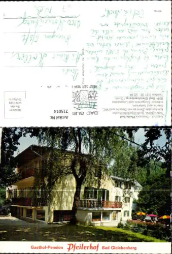 715013 Bad Gleichenberg Gasthof Pension Pfeilerhof