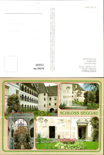 715020 Leibnitz Schloss Seggau Römersteine Schloßhof Schloßkapelle