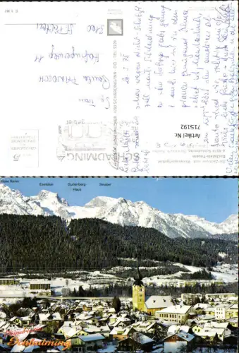 715192 Schladming Dachstein Tauern Region Winteransicht