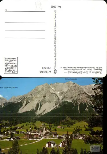 715204 Ramsau a. Dachstein Hohen Dachstein