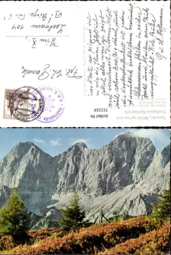 715224 Ramsau a. Dachstein Torstein Mitterspitze u. Dachstein-Südwände