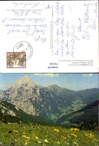 715230 Jophnsbach im Gesäuse Großer Ödstein Blick v. d. Mödlingerhütte