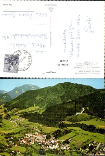715234 Fliegeraufnahme St Gallen pub Alpine Luftbild FÖ 55244