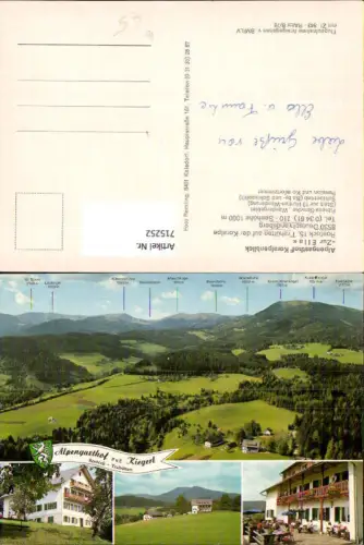 715252 Mehrbild AK Trahütten a. d. Koralpe Deutschlandsberg Alpengasthof Koralpenblick