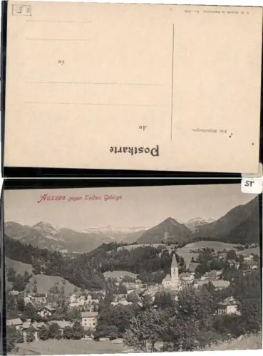 59516,Aussee gegen Todtes Gebirge pub Brandt 1608