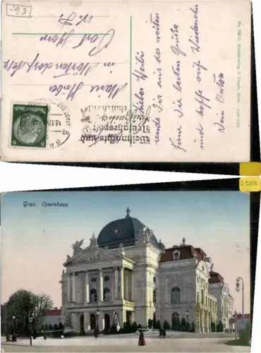 60808,Graz Opernhaus Strassenpartie pub S Frank 725-11