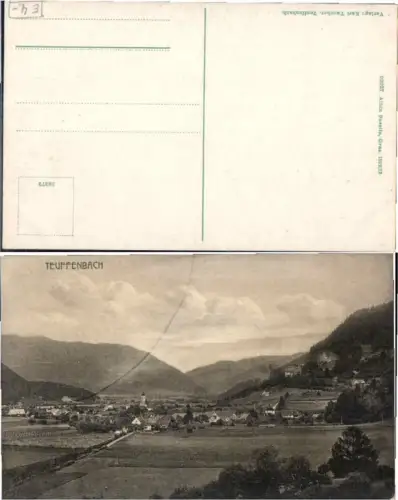 61964,Teufenbach Teuffenbach Ortstotale 1912 pub Sussitz 02027
