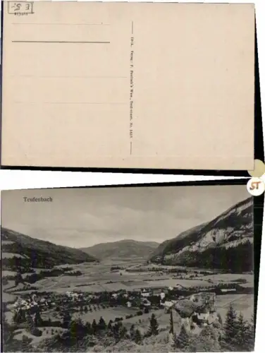 62365,Teufenbach Teuffenbach Totale 1914