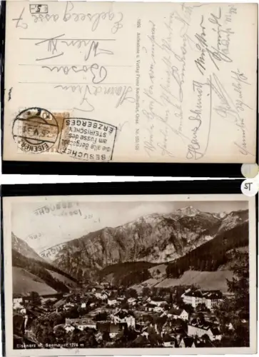 62396,Eisenerz m. Seemauer 1930 pub Knollmüller 559-105