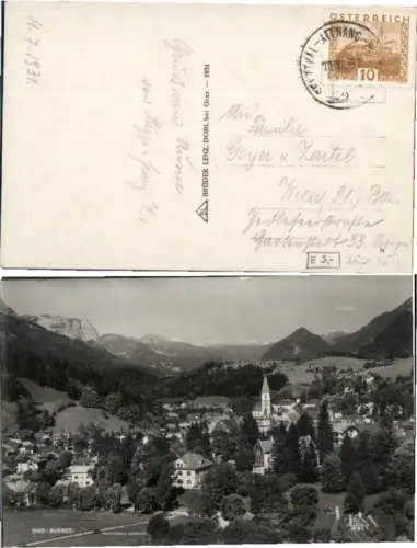 62561,Bad Aussee Fotokarte Lenz 1650