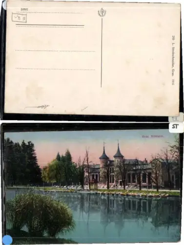 64529,Graz Hilmteich Partie um 1916